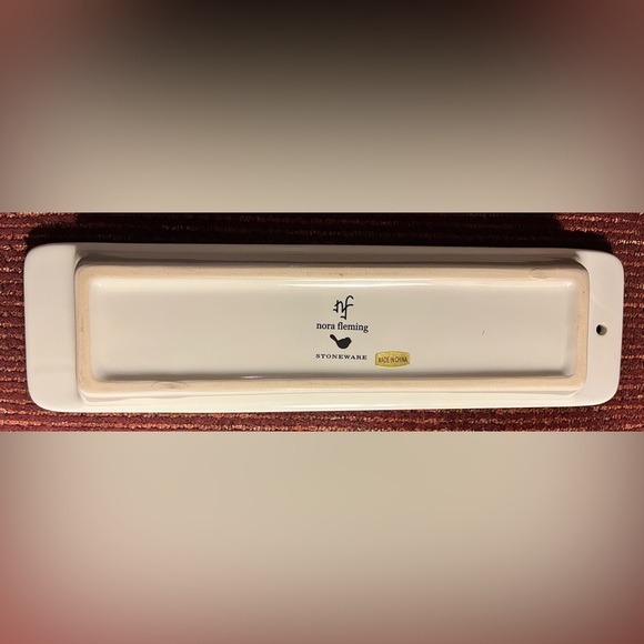 nora fleming Pearl Dot R6 Cracker Tray - Picture 2 of 3